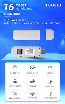 Internal Antenna Universal Portable 4G Wifi Designed for Mac OS X 10.6 Or Later Fast Stable Network Connectivity
