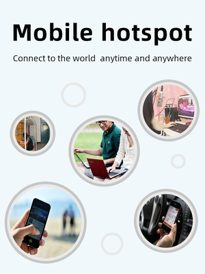 MTK Chipset 4G Mobile Hotspot Portable Lightweight Wireless Router With WPA/WPA2-PSK Security