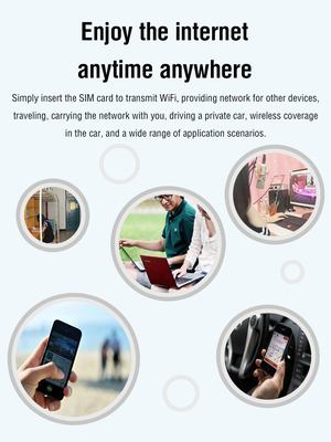 Mac Compatible 4G Pocket Wifi Router with 150Mbps Speed and Sim Card Compatibility