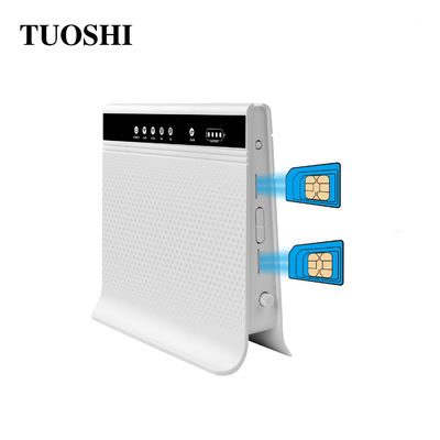SMA Antenna Port Dual Sim Card Wireless CPE 5.8G 1200Mbps Unlocked 4G Wifi Router