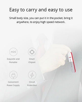 4G Network Mode 4G LTE USB WiFi Modem Wireless 2.4GHz Wireless Speed Supports Multiple Wireless Devices Simultaneously