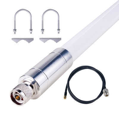 Outdoor Omnidirectional Hexa Boost 915MHz LoRa Antenna 8dBi For Helium Hotspot Miner