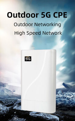 DL 600Mbps UL 50Mbps 5G Outdoor CPE offering IPv4 IPv6 network protocols alongside LTE VPN Router delivering network performance