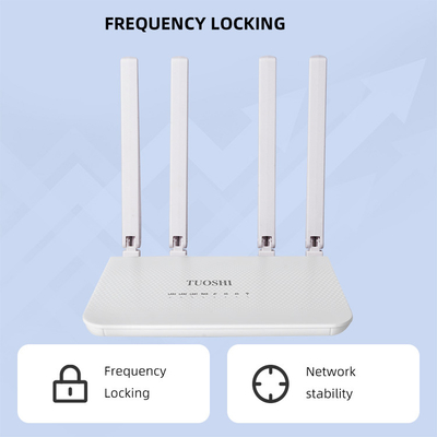 Wireless 300Mbps 3LAN 1WAN Sim Card Modem Router CPE For LED Indicator Display